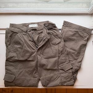 Abercrombie & Fitch Olive Green Cargo Pants
